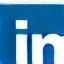 LinkedIn social media icon